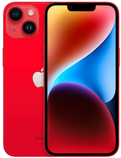 Смартфон Apple iPhone 14 128GB (PRODUCT) RED (MPVA3)