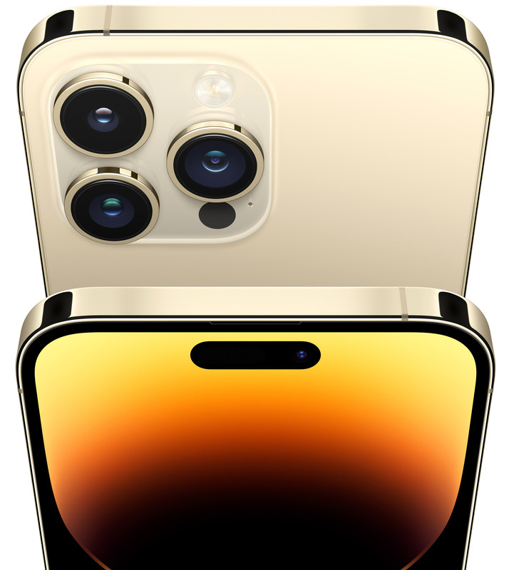 Смартфон Apple iPhone 14 Pro Max 128GB Gold (MQ9R3) фото №5
