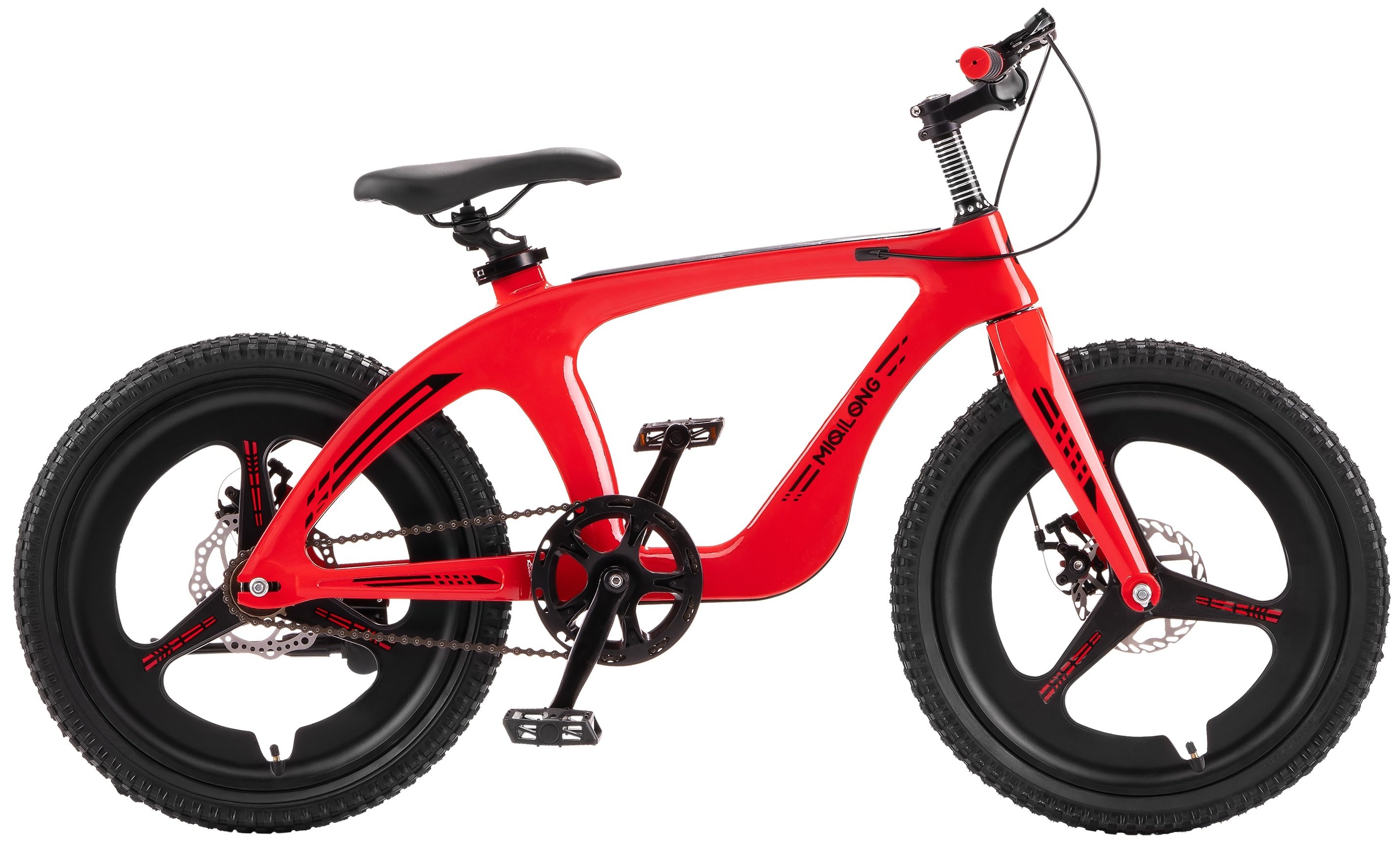 Велосипеди дитячі Miqilong UC Червоний 20` HBM-UC20-RED фото №2
