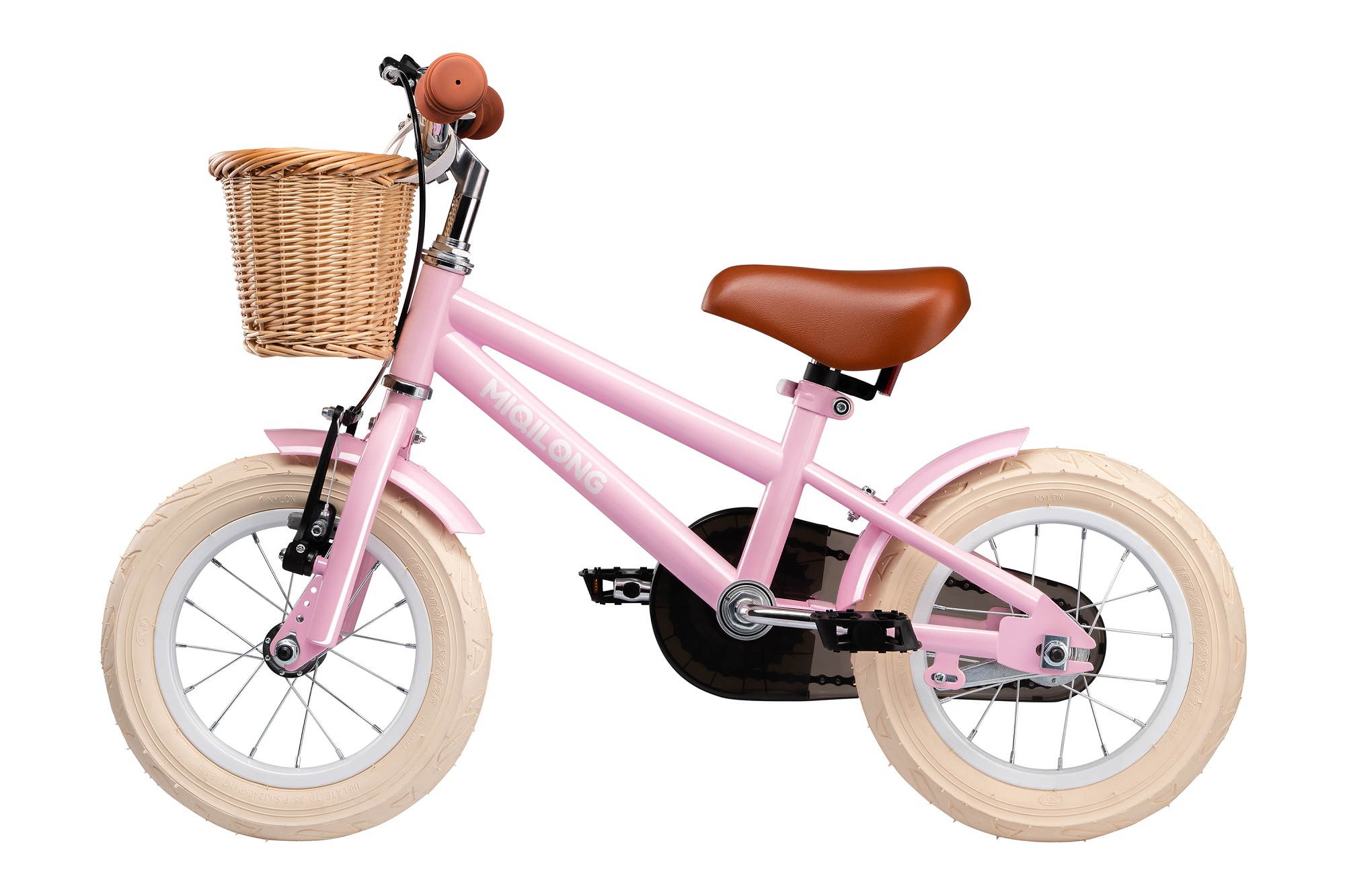 Велосипеди дитячі Miqilong RM Рожевий 12` фото №3