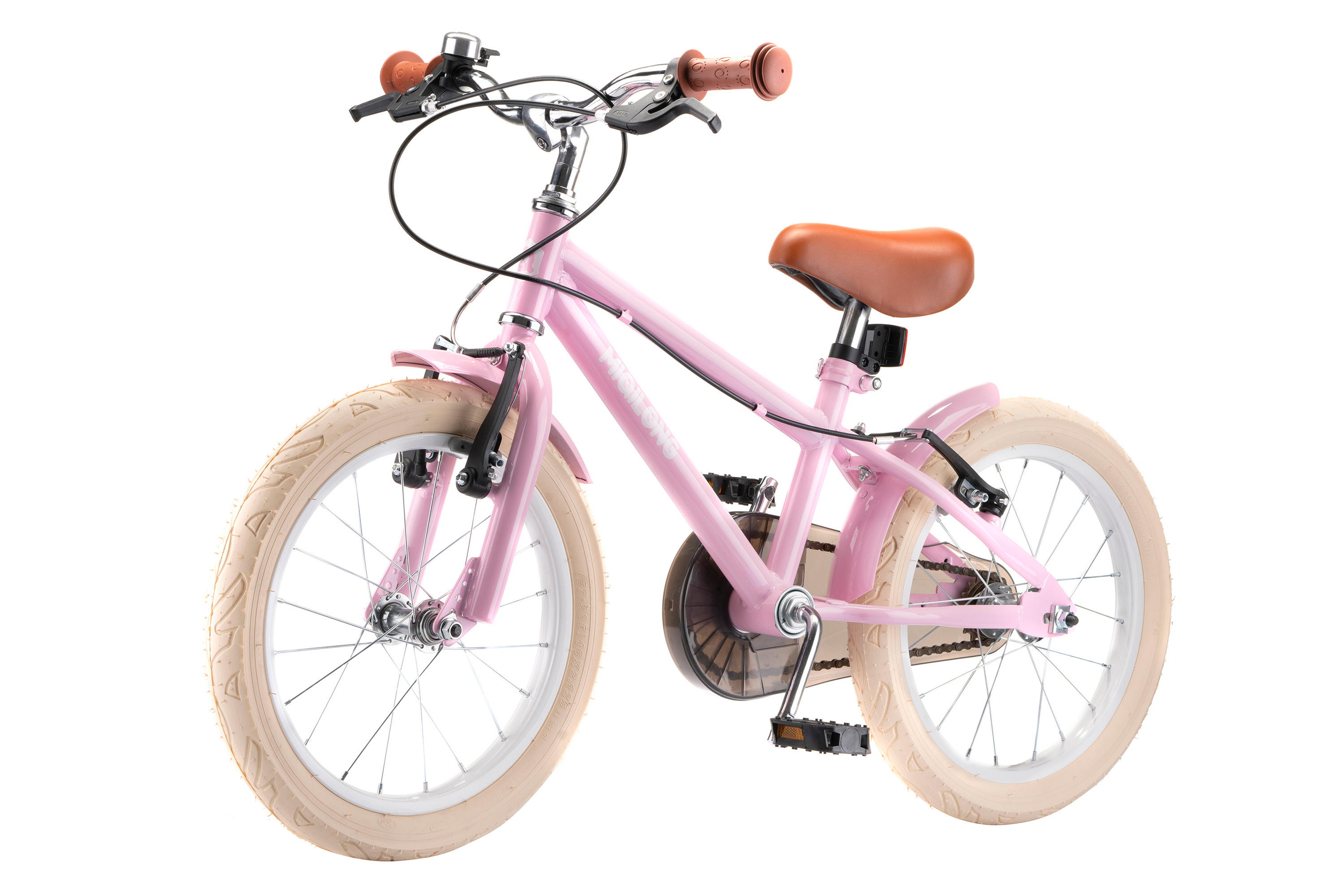 Велосипеди дитячі Miqilong RM Рожевий 16 фото №8