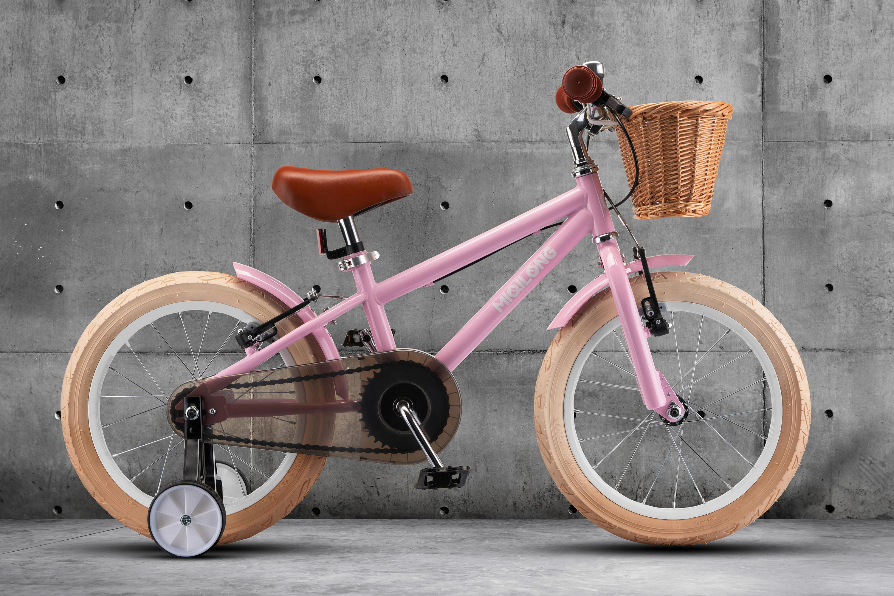 Велосипеди дитячі Miqilong RM Рожевий 16 фото №11