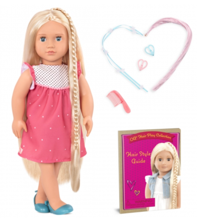 Лялька Our Generation Хейлі 46 см зі зростаючими волоссям, блондинка (BD31246)