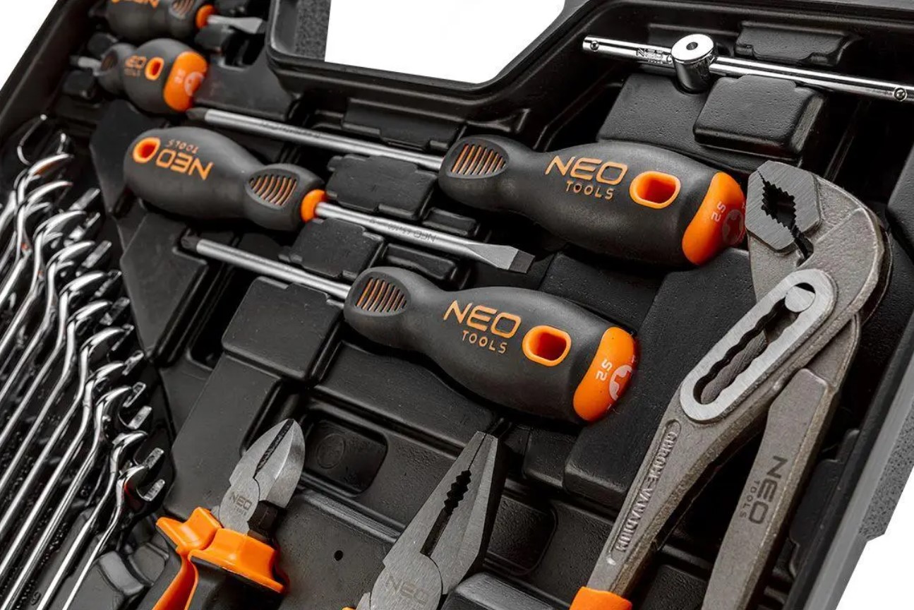Набір інструменти Neo Tools 143 од.універсальнийкейс фото №7