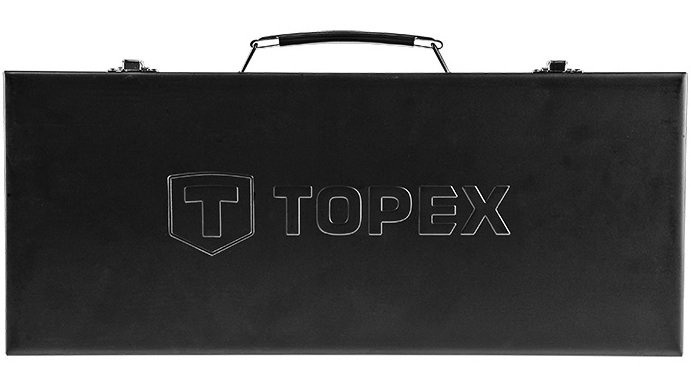Набір інструменти Topex торцевих головок25 од.1/2 фото №3