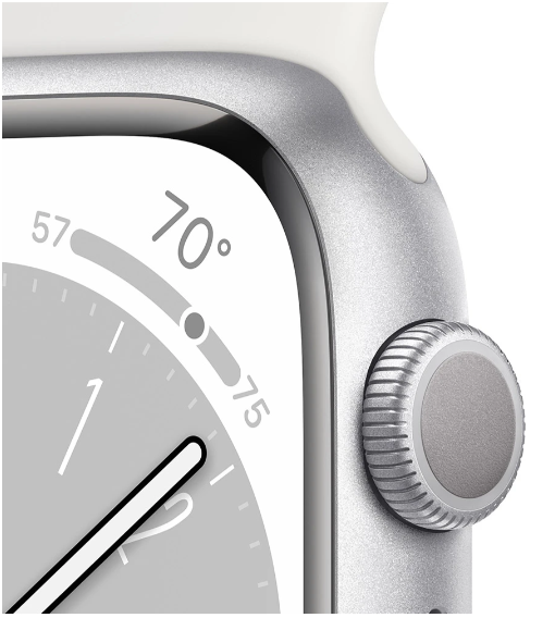 Smart годинник Apple Watch S8 GPS 41 Silver Alum White фото №3