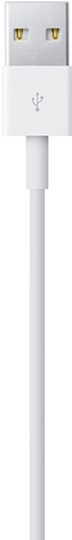 Apple USB Cable Apple 1m Lightining (MD818M/A) Blister White фото №2