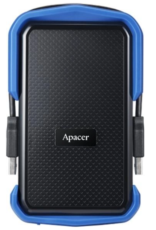 Внешний жесткий диск Apacer PHD External 2.5'' USB 3.1 AC631 1TB Black/Blue (color box)