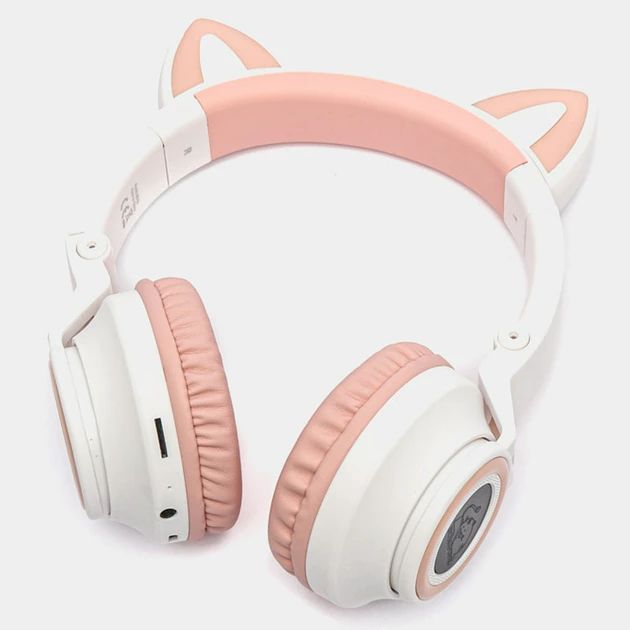 Навушники Borofone BO18 Cat ear BT headphones White фото №3