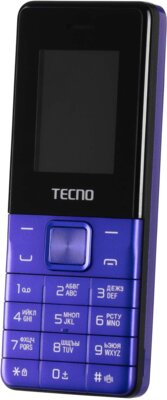 Смартфон Tecno T301 Blue (4895180778698) фото №3