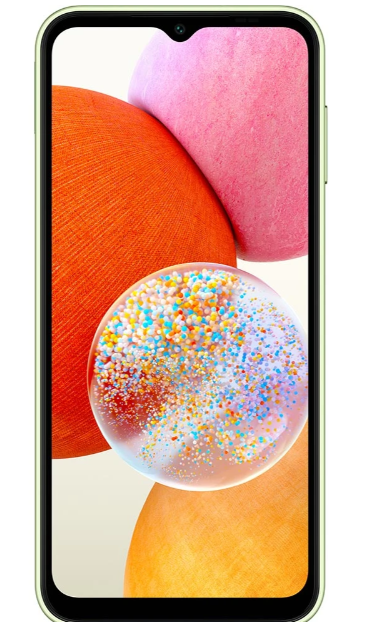 Смартфон Samsung Galaxy A14 4/64GB Green (SM-A145PLGDMEA) фото №3