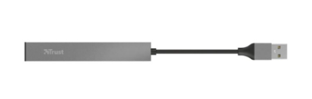 ХАБ Trust Halyx Aluminium 4-Port Mini USB Hub (23786) фото №4