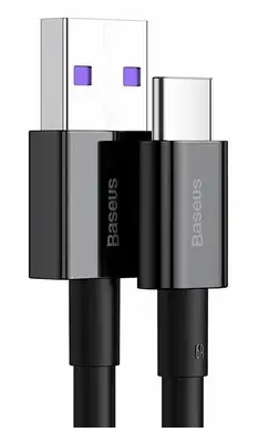 Baseus Superior Series USB to Type-C 66W 2m Black фото №2