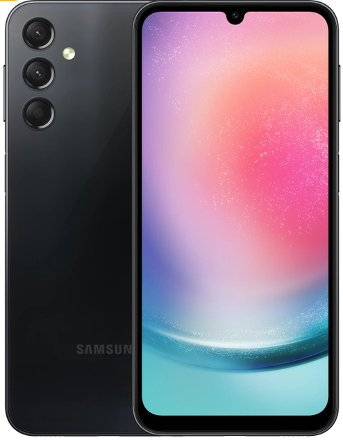 Смартфон Samsung Galaxy A24 6/128Gb Black (SM-A245FZKVSEK)