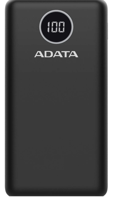 Мобильная батарея Adata P20000QCD 20000mAh QC/PD 18W Black