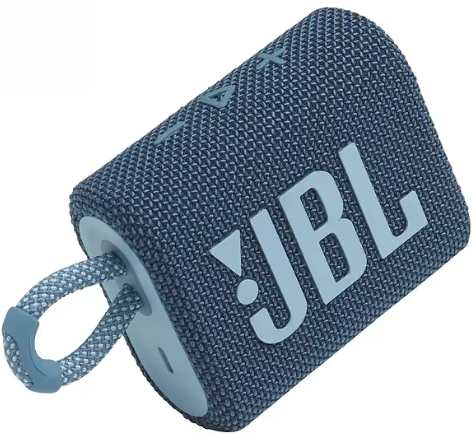 Портативна колонка JBL Go 3 Blue (JBLGO3BLU) фото №3