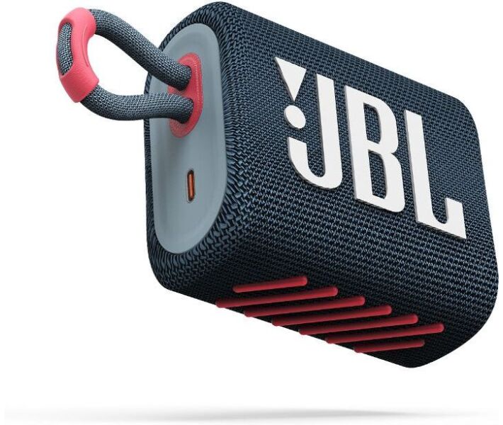 Акустична система JBL Go 3 Blue Pink (JBLGO3BLUР) фото №6