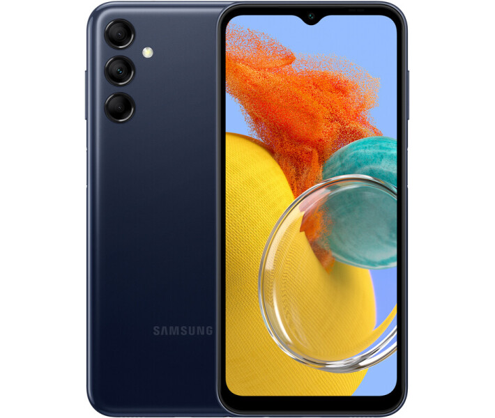 Смартфон Samsung SM-M146B (GALAXY M14 4/64GB) DARK BLUE DBU (UA-UCRF)