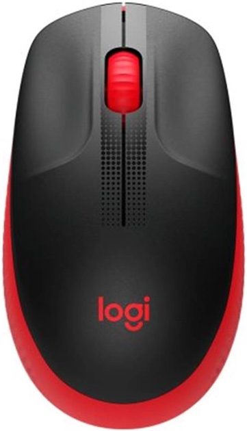 Компьютерная мыш Logitech M190 Full-size wireless mouse Червоний