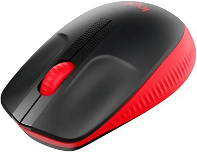 Компьютерная мыш Logitech M190 Full-size wireless mouse Червоний фото №3