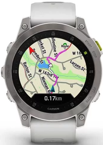 Smart годинник Garmin EPIX gen 2, Sapphire,White,Titanium, GPS (010-02582-21) фото №4