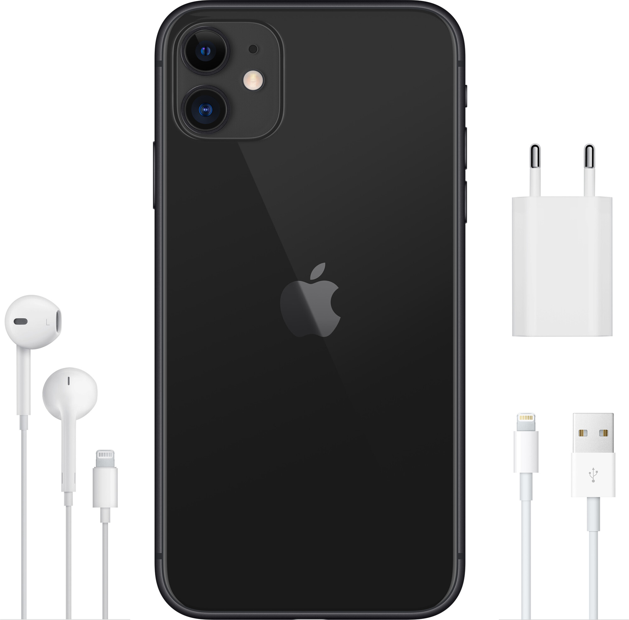 Смартфон Apple iPhone 11 64 Gb Black фото №4