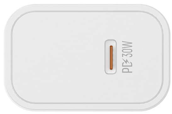 СЗУ Colorway Power Delivery Port PPS USB Type-C (30W) білий (CW-CHS038PD-WT) фото №4