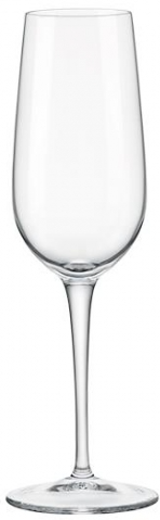 Бокал Bormioli Rocco Inventa для шампанського, 190 мл, h-212 см, 6 шт,скло