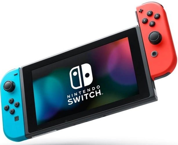 Ігрова приставка Nintendo Switch неоновий червоний/неоновий синій (045496453596) фото №3