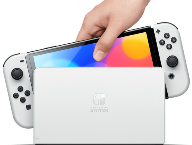 Игровая приставка Nintendo Switch OLED біла (045496453435) фото №3