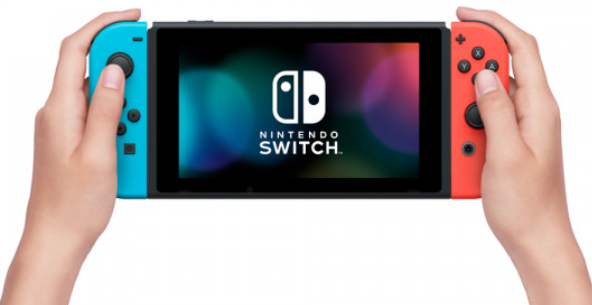 Игровая приставка Nintendo Switch OLED червоний та синій (045496453442) фото №5