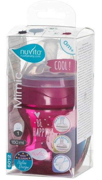 Пляшечка для годування Nuvita Антиколікова NV6012PURPLE, 150 мл фото №2