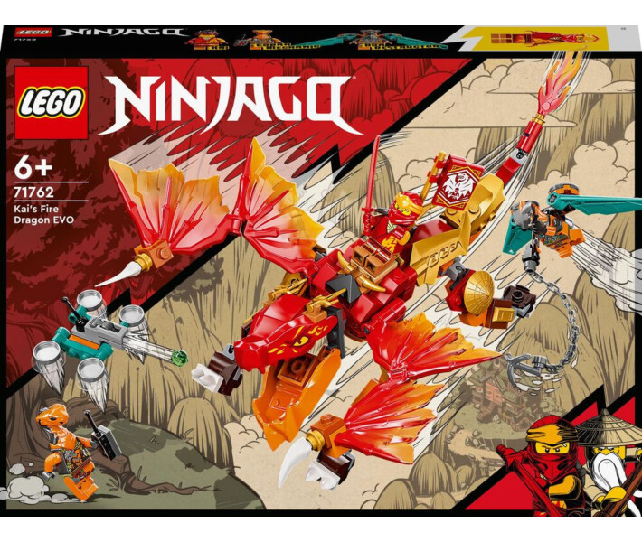 Конструктор Lego Ninjago Вогненний дракон ЕВО Кая (71762)