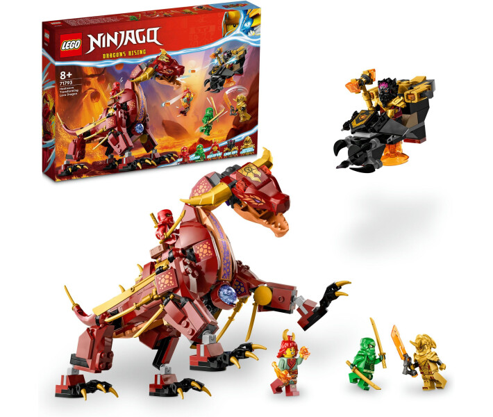 Конструктор Lego Ninjago Вулканічний Дракон, що трансформує Хітвейва (71793) фото №2