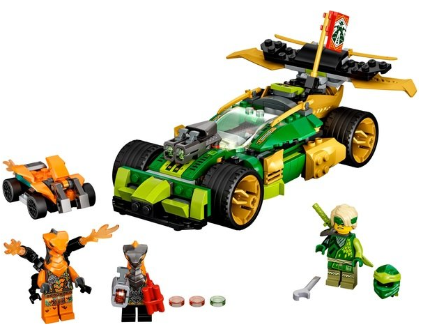 Конструктор Lego Ninjago Гоночний автомобіль ЕВО Ллойда (71763) фото №2