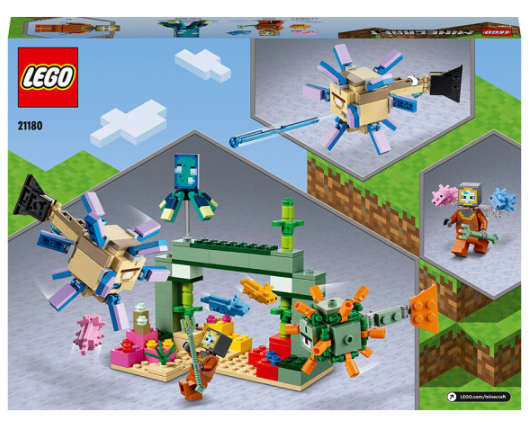 Конструктор Lego Minecraft Битва зі сторожем (21180-) фото №3