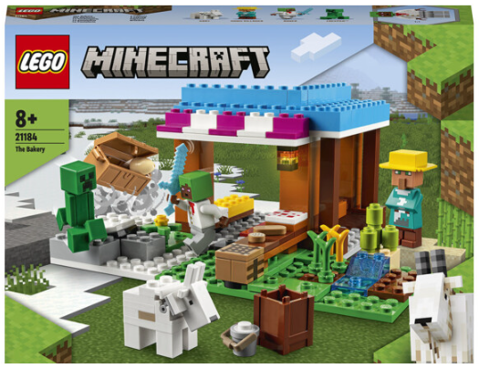 Конструктор Lego Minecraft Пекарня (21184-)