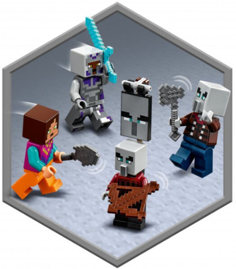 Конструктор Lego Minecraft Село лами (21188) фото №4