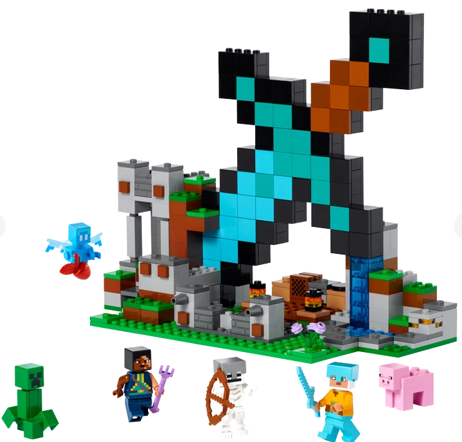 Конструктор Lego Minecraft Форпост із мечем (212440) фото №3