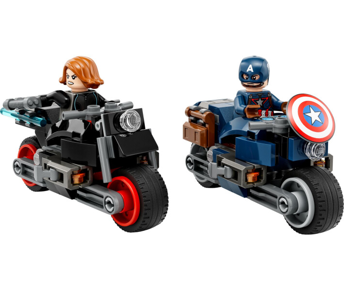 Конструктор Lego Marvel Мотоцикли Чорної Вдови й Капітана Америка (76260) фото №5