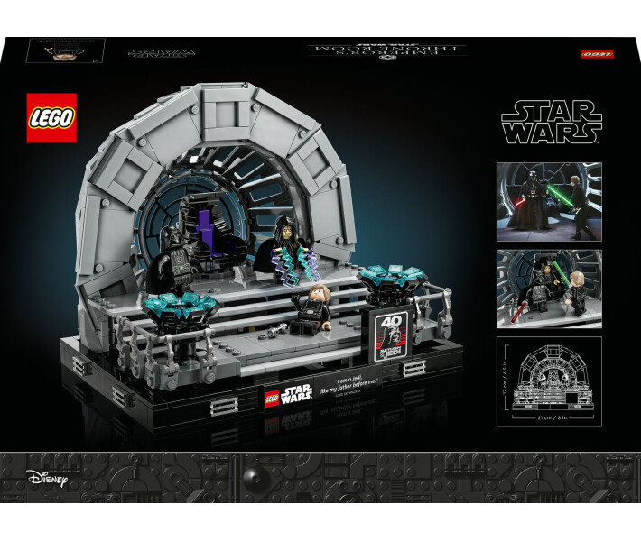 Конструктор Lego Star Wars Діорама «Тронна зала імператора» (75352) фото №6