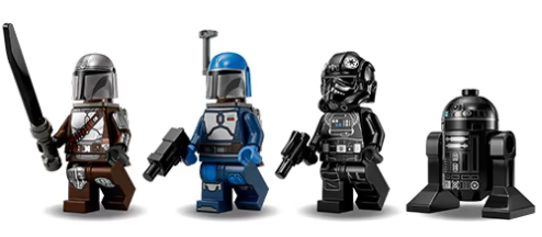 Конструктор Lego Star Wars Мандалорський винищувач проти Перехоплювача TIE (75348) фото №6