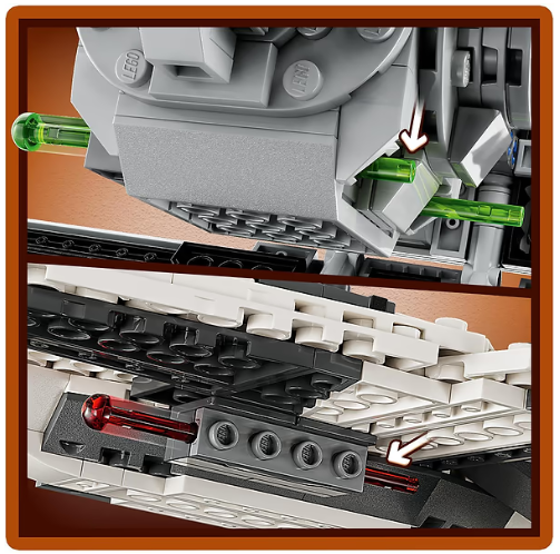 Конструктор Lego Star Wars Мандалорський винищувач проти Перехоплювача TIE (75348) фото №9