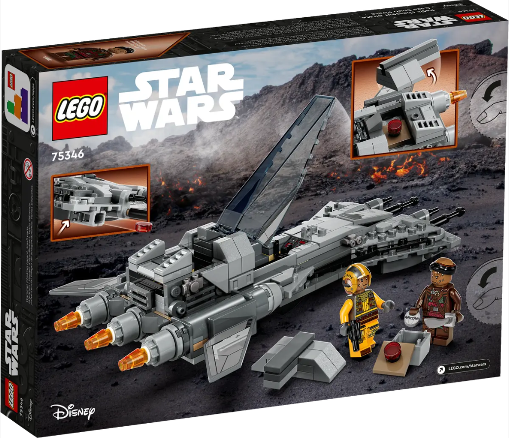 Конструктор Lego Star Wars Човник-винищувач піратів (75346) фото №6
