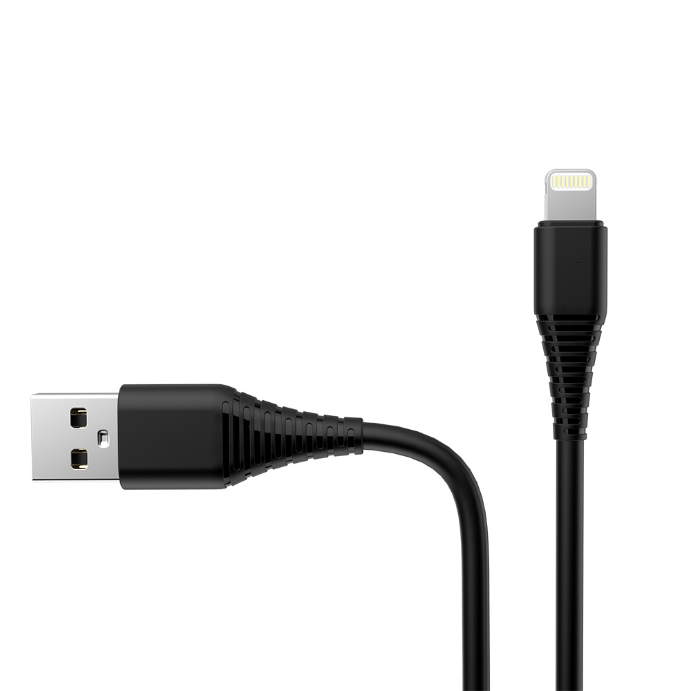 Colorway USB - Apple Lightning (PVC) 2.4А 1м чорний CW-CBUL024-BK фото №4