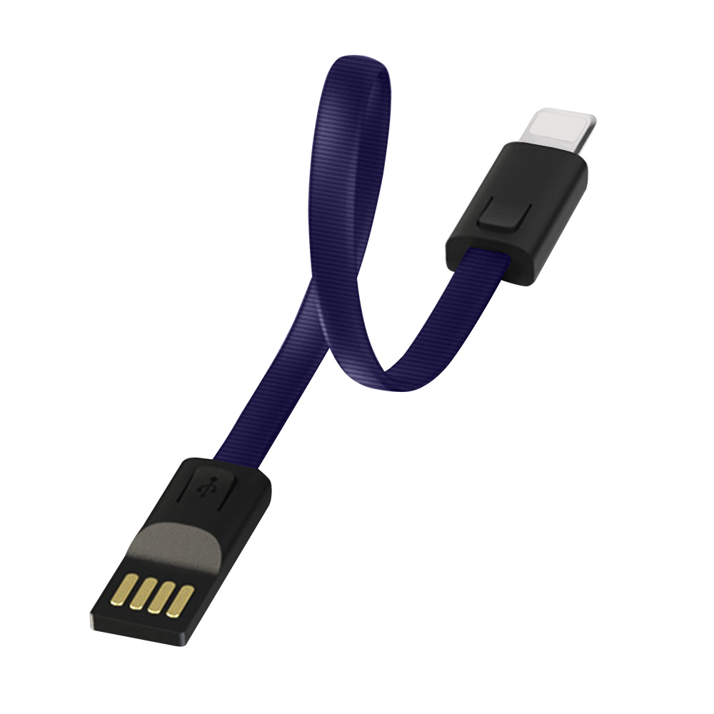 Colorway USB - Apple Lightning (брелок)2.4А 22см синій CW-CBUL021-BL фото №4