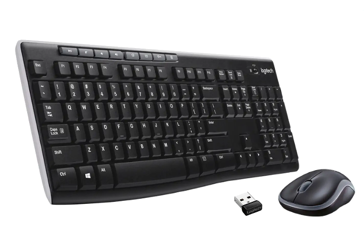 Клавіатура   мишка Logitech Wireless MK270 Combo Black