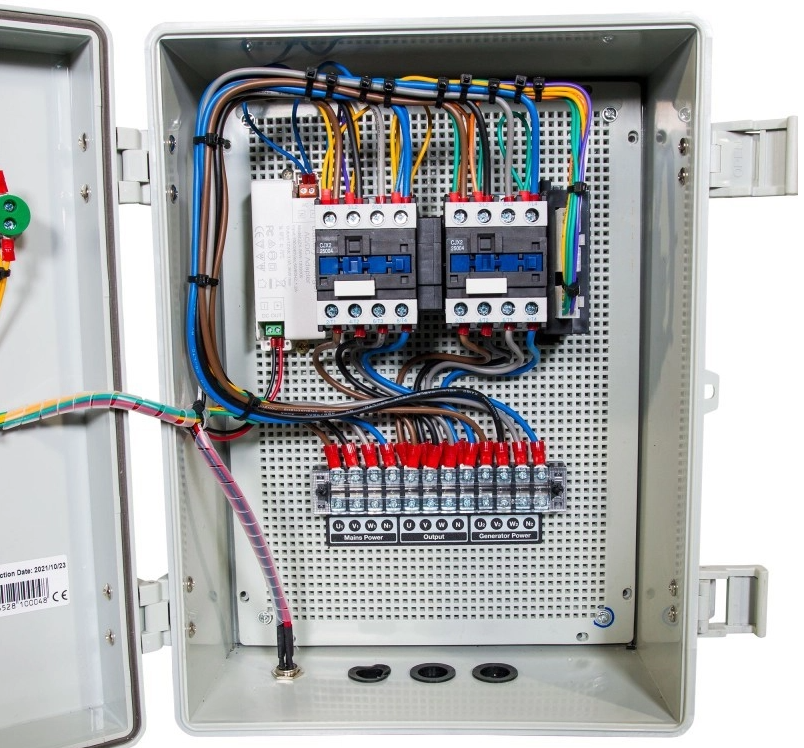 Генератор ITC Power ATS-W-80A-1 Блок автоматичного вводу резерву з кабелем на 15м фото №4