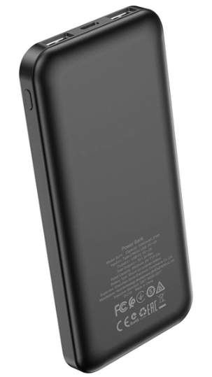 Мобільна батарея Borofone BJ14 Freeway 10000mAh Black фото №2