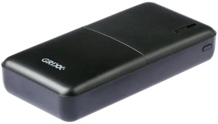 Мобільна батарея Grixx 15000 mA, Black (GREXTBP15PDB02)